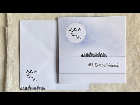 A CAS Sympathy card by Jo Rice #laviniastamps