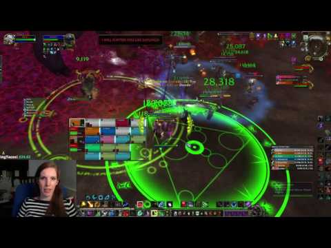 WoW Legion - Ursoc Mythic. The Emerald Nightmare. Resto Druid PoV.
