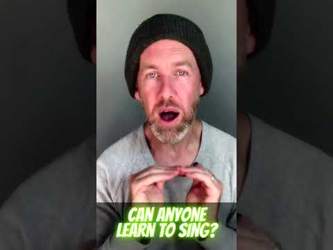 Can Anyone Learn to Sing?