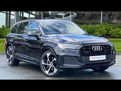 2021 Approved Used Audi Q7 Black Edition 50 TDI quattro 286 PS tiptronic | Stoke Audi