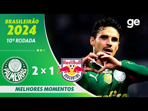 Gols e lances de Palmeiras x Red Bull Bragantino