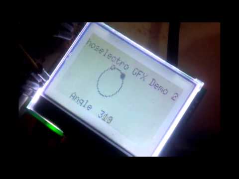 Graphics motion using Arduino