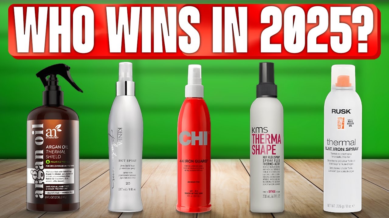 TOP 5 Best Heat Protectant Sprays 2025