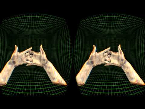 Pebbles Interfaces immersive 3D real-time hands logo