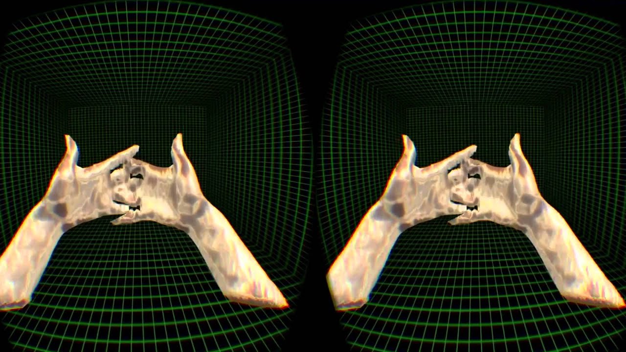 Pebbles Interfaces immersive 3D real-time hands! - YouTube