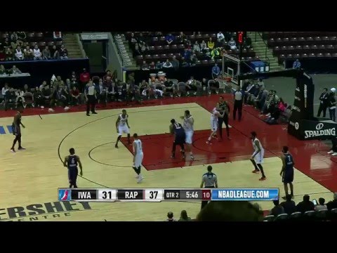 Raptors 905 Highlights: Sim Bhullar Block leads to E.J. Singler 3 Pointer - March 11, 2016