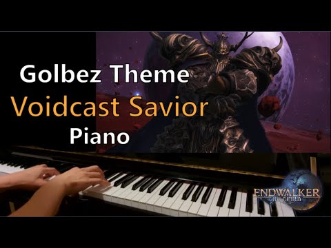 Voidcast Savior - Golbez Theme (Piano + Sheets) FFXIV Endwalker 6.4