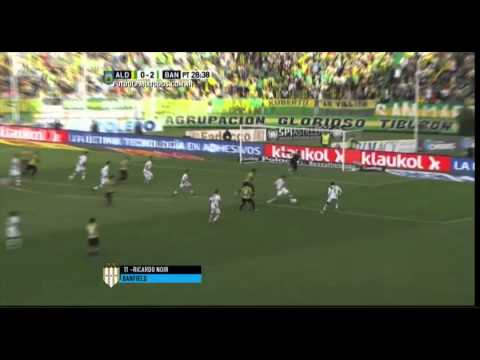 Gol de Noir. Aldosivi 0 Banfield 2.Fecha 12.Torneo Primera División 2015.FPT