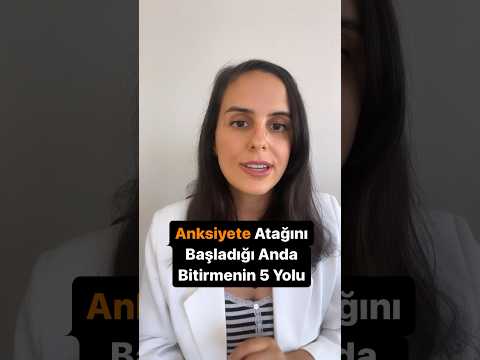 Anksiyete Atağını Hemen Bitirmenin 5 Yolu #sağlıklıyaşam #sağlık #anksiyete #atak #psikoloji