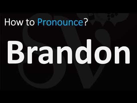 How to Pronounce Brandon? (CORRECTLY)