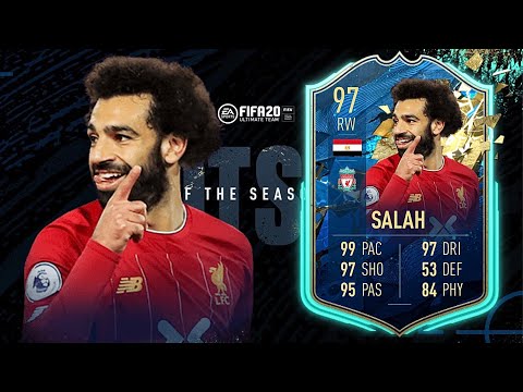 FIFA 20: MOHAMMED SALAH TOTSSF 97 PLAYER REVIEW I FIFA 20 ULTIMATE TEAM