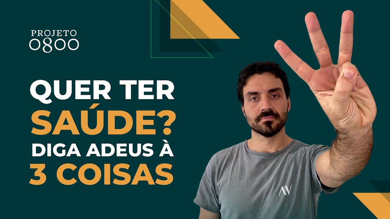 3 dicas para uma vida mais saudável | Você vai se surpreender com a terceira