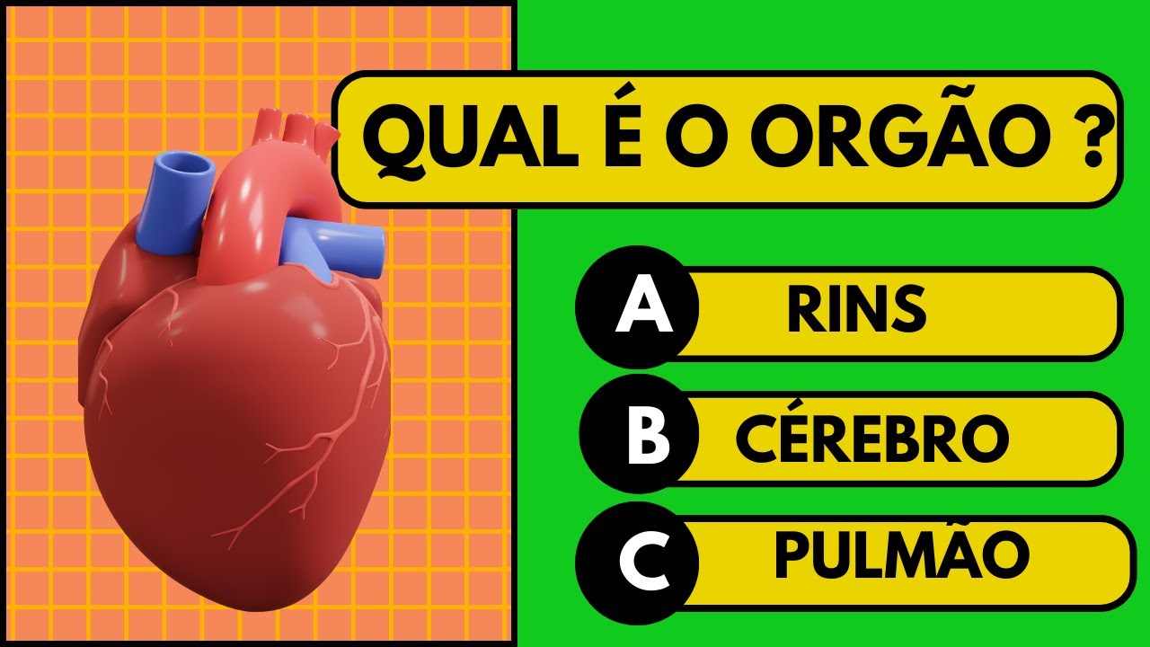 🧠 Você Consegue Passar Nesse Teste do Corpo Humano ?