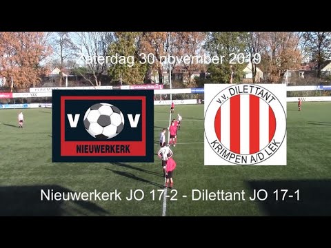 Nieuwerkerk JO 17-2 - Dilettant JO 17-1 3-0