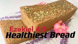 How To Make  SPROUTED EZEKIEL BREAD [step by step] Recipe #Speoutedezekielhealthybread #Sprouted