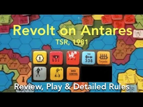 Revolt on Antares (TSR) Review & How to Play