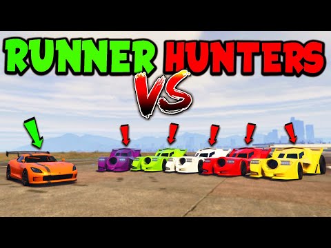 Banshee GTS VS Vigilantes! | GTA 5 Manhunt!