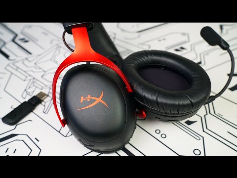 😃 SO GOOD! 🎧 HyperX Cloud III Wireless Gaming Headset Review + Mic Test 🌩️