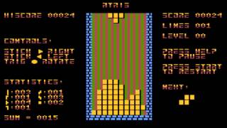 Atris for the Atari 8-bit family