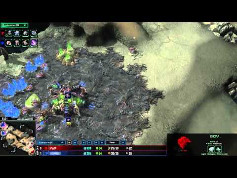 Starcraft 2 Scarlett vs Polt Game 2