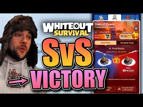 Winning SvS Battle Phase [what you need to know about state invasion] Whiteout Survival