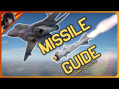 Air-to-Air Missile Types in War Thunder EXPLAINED | War Thunder AAM Guide