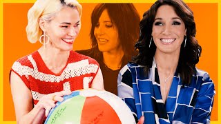 The L Word: Generation Q Stars Play Ball | Jennifer Beals, Katherine Moennig, Leisha Hailey video