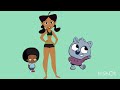 All Penny Proud And Friends In A Bikini In The Proud Family Louder And Prouder