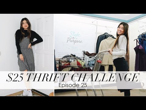 bychloewen $25 Thrift Challenge - Episode 25 // HUGE FALL HAUL!