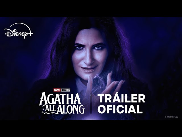 Vídeo relacionado con Marvel Agatha All Along Disney+ Agatha Harkness Burn Camiseta