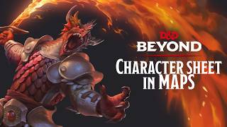 Character Sheet in Maps | D&D Beyond Deep Dive