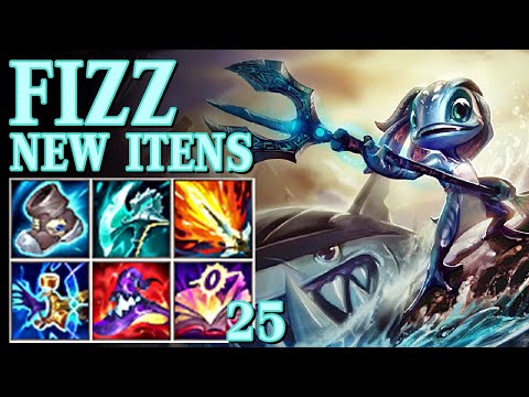 FIZZ COM OS NOVOS ITENS, QUE DANO É ESSE!?