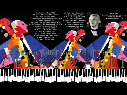 THE CELSO VALLI DISCO MIX 1979✨1982 Azoto/Tantra/Passengers/Lazer/VISA/Adal Scandy/Nuggets '70s '80s