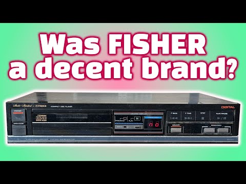 A Fisher CD player that could only say 'no'