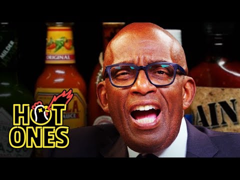 Al Roker Gets Hit by a Heat Wave of Spicy Wings | Hot Ones