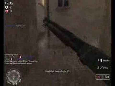 {KB} John Rambo CoD2 shotgun suicide