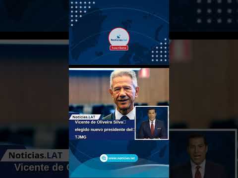 Vicente de Oliveira Silva elegido nuevo presidente del TJMG