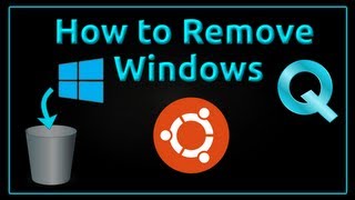 How to Uninstall Windows from Dual boot Ubuntu PC