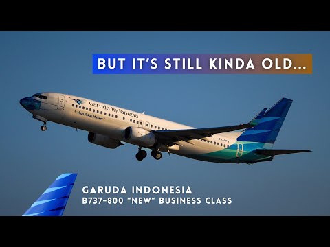 #016 Garuda Indonesia B737-800 "New" Business Class YIA to CGK: It's Not Enough...