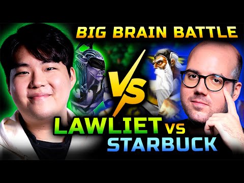 Big Brains Collide 🧠 LawLiet vs Starbuck 🏆 LawLiet Cup 5