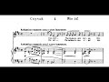 Modest Mussorgsky - Sunless for Baritone and Piano (1874) [Score-Video]