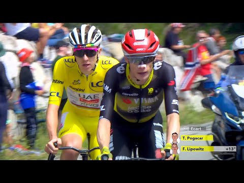 Jonas Vingegaard HAIL MARY Attack on Col de la Madeleine | Tour de France 2025 Stage 18