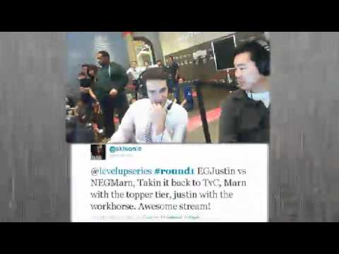 SSF4 AE: EG Justin Wong (Yang) vs Marn (Yun) - levelup (Round One Arcade) - Winners Final