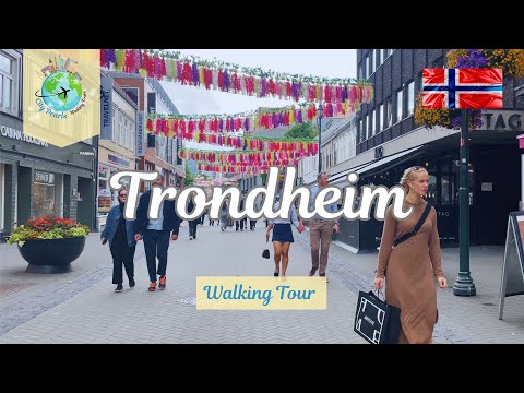 TRONDHEIM, NORWAY 🇳🇴 WALKING TOUR