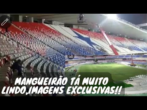 Fala do Leão!Quase tudo pronto para o Re-pa de domingo,veja imagens exclusivas do mangueirão!