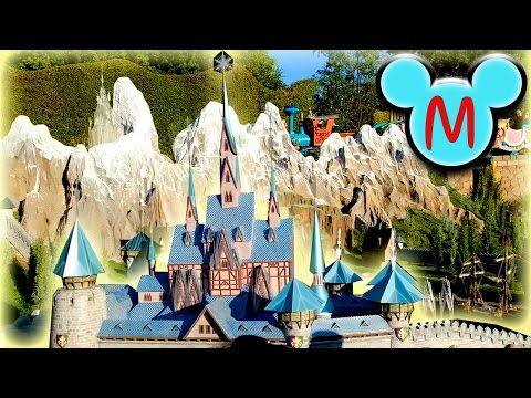 FROZEN RIDE - Storybook Land Canal Boats featuring Frozen Arendelle Disneyland 2015