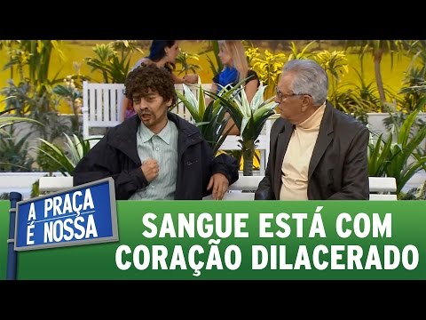 A Praça É Nossa (July 14, 2016) - Blood has a torn heart