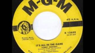 TOMMY EDWARDS -  IT'S ALL IN THE GAME / ALL OVER AGAIN - MGM 11035  - 1951