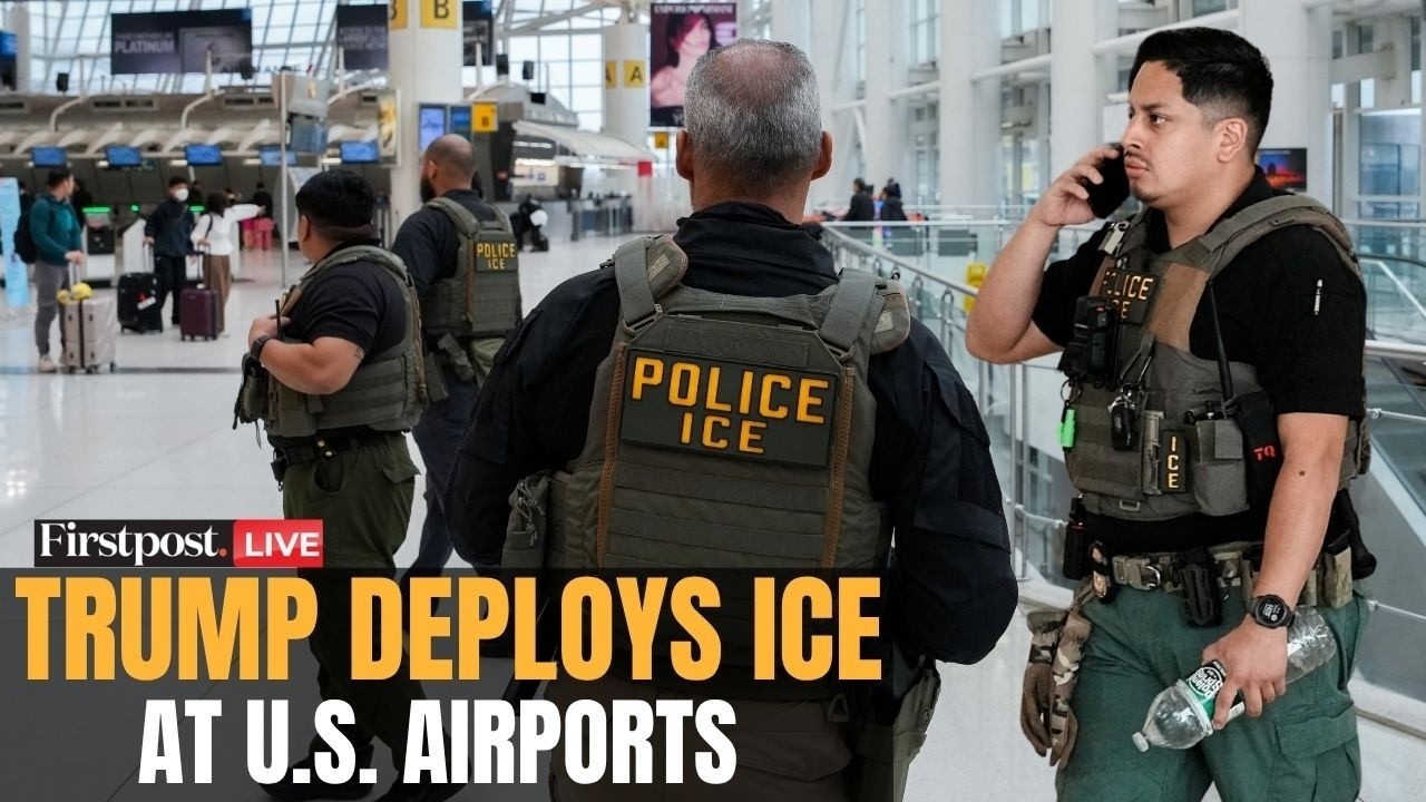 LIVE: Trump Deploys ICE Agents to US Airports Amid TSA Crisis |  N18G