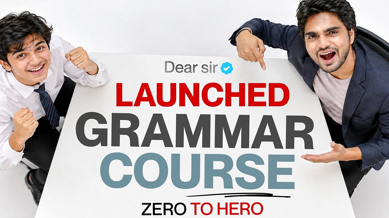 🔥FREE ENGLISH GRAMMAR COURSE LAUNCHED | DATE REVEALED 